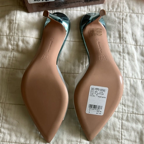 Gianvito Rossi Elle Plexi Mules - Picture 9 of 12